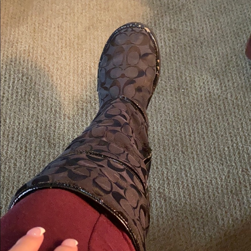 COACH winter boots